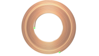 Труба медная 12,7x0,81x50000мм (1/2"х0,032") Refpipe Strong SPL-12081-50RS