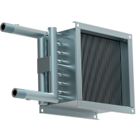 Водяной нагреватель для круглых и квадратных каналов ZWA 200x200-3