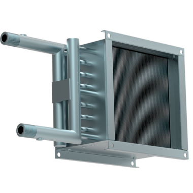 Водяной нагреватель для круглых и квадратных каналов ZWA 200x200-3